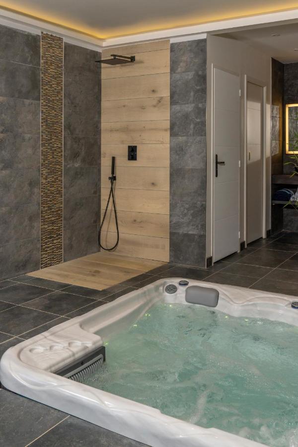 Villa Seyal - Avec Piscine - Jacuzzi - Sauna & Climatisation Le Mans Exterior photo